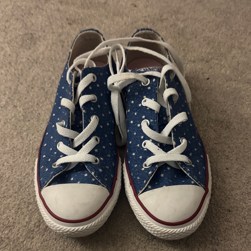 Stylish Blue Star Kids Sneakers